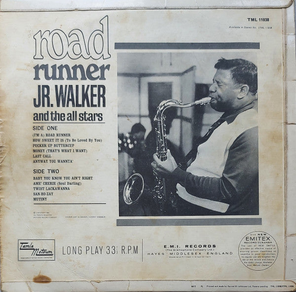 Jr. Walker & The All Stars* : Road Runner (LP, Mono)