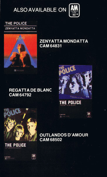 The Police : Ghost In The Machine (Cass, Album, Dol)