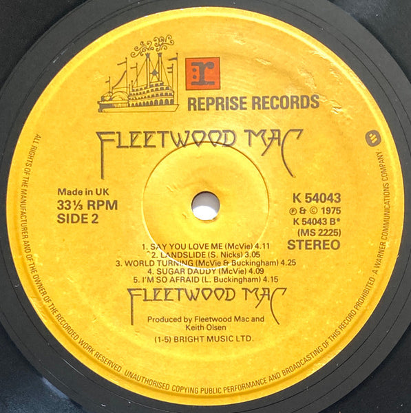 Fleetwood Mac : Fleetwood Mac (LP, Album, RE)