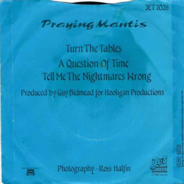 Praying Mantis (3) : Turn The Tables (7", EP)