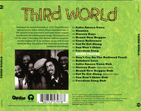 Third World : Third World (CD, Album, RE)