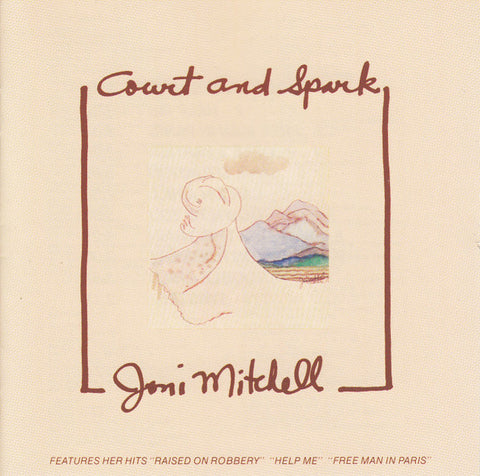 Joni Mitchell : Court And Spark (CD, Album, RE, Arv)