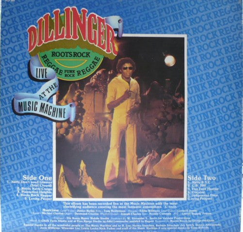 Dillinger : Live At The Music Machine (LP)