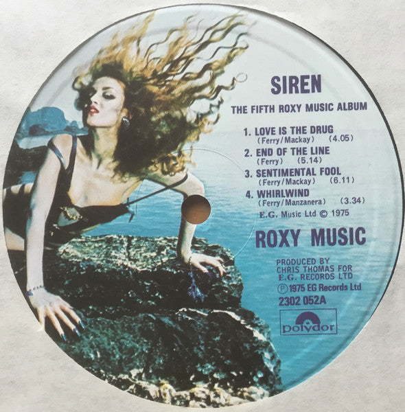 Roxy Music : Siren (LP, Album, RE)