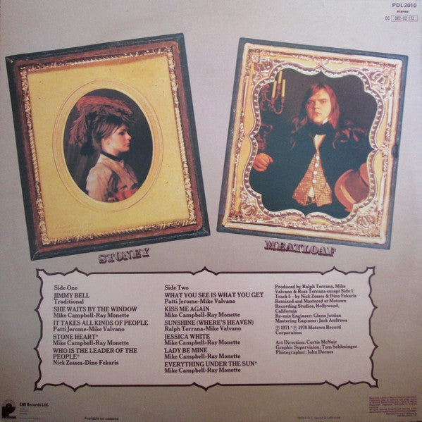 Meatloaf* : Featuring Stoney And Meatloaf (LP, Album)