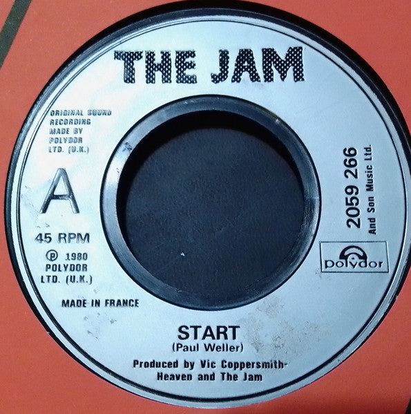 The Jam : Start! (7", Single, Jukebox, Lar)