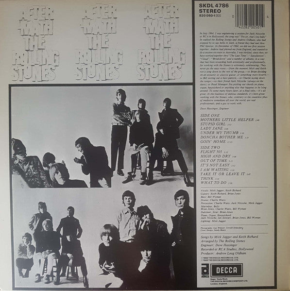 The Rolling Stones : Aftermath (LP, Album, RE, RM)