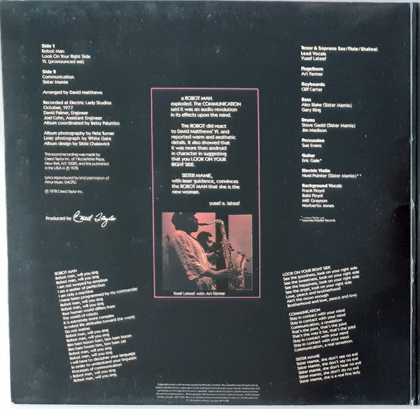 Yusef Lateef With Art Farmer : Autophysiopsychic (LP, Album)