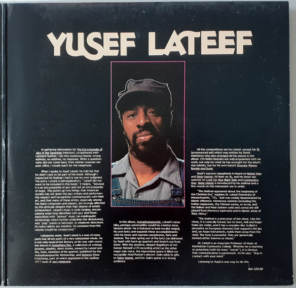 Yusef Lateef With Art Farmer : Autophysiopsychic (LP, Album)