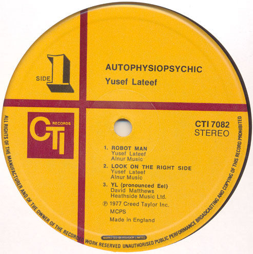 Yusef Lateef With Art Farmer : Autophysiopsychic (LP, Album)