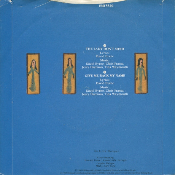 Talking Heads : The Lady Don't Mind (7")