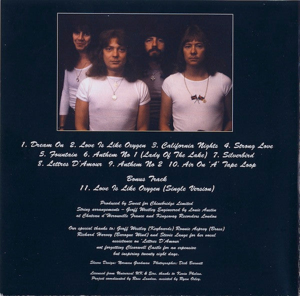 Sweet* : Level Headed (CD, Album, RE)