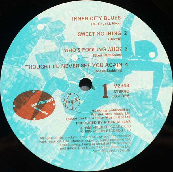 Working Week : Working Nights (LP, Album)