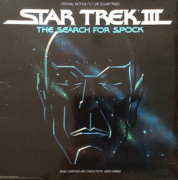 James Horner : Star Trek III: The Search For Spock (Original Motion Picture Soundtrack) (LP, Album, Gat)