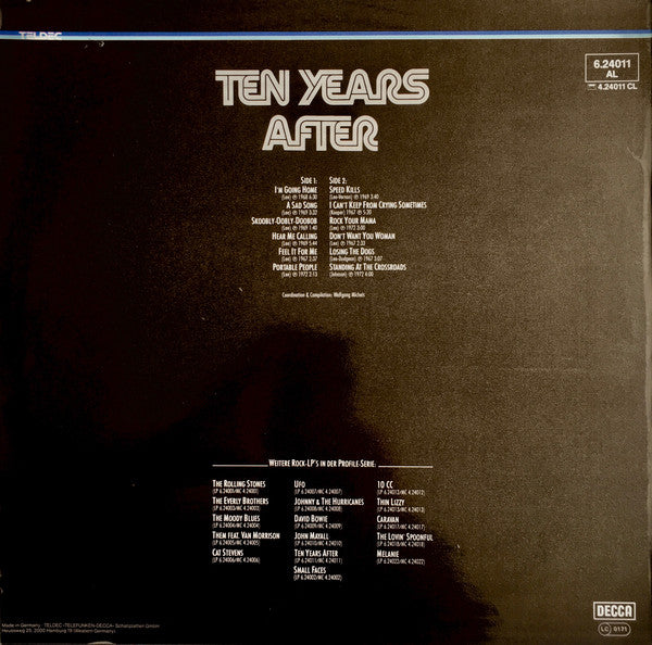 Ten Years After : Ten Years After (LP, Comp)