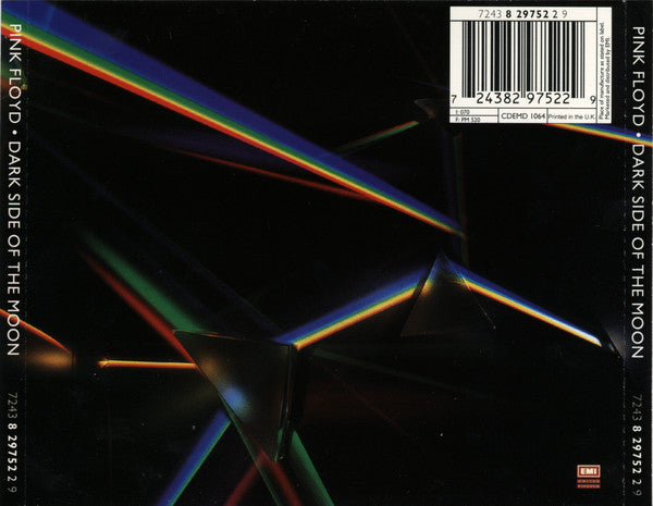 Pink Floyd : Dark Side Of The Moon (CD, Album, RE, RM)