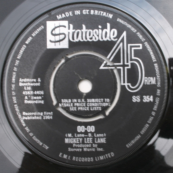 Mickey Lee Lane : Shaggy Dog / Oo-Oo (7")