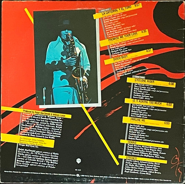 Joe Farrell : La Catedral Y El Toro (LP, Album, Los)