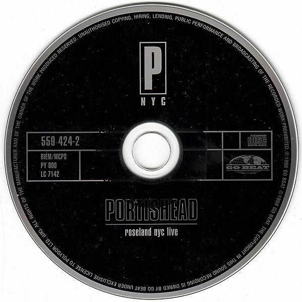 Portishead : Roseland NYC Live (CD, Album, RE, Kdg)
