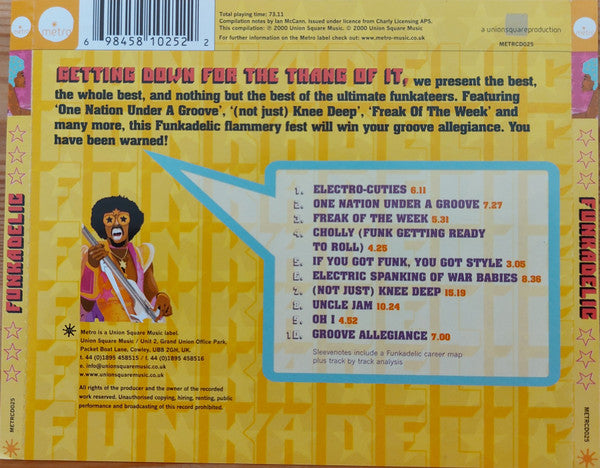 Funkadelic : Funkadelic  - The Original Cosmic Funk Crew (CD, Comp)