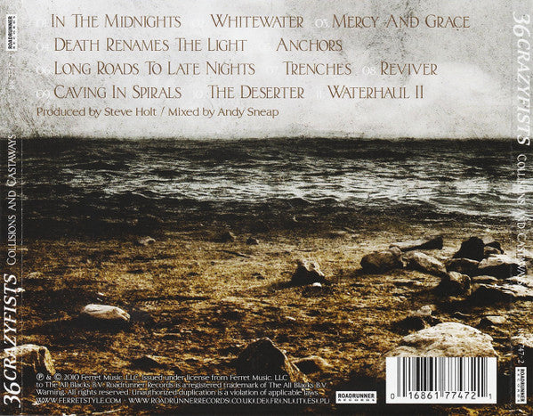 36 Crazyfists : Collisions And Castaways (CD, Album)