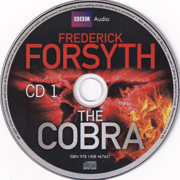 Frederick Forsyth Read By John Chancer : The Cobra (10xCD + Box)