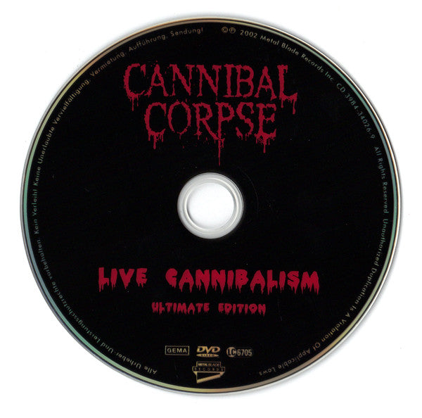 Cannibal Corpse : Live Cannibalism (DVD-V, PAL, Ult)
