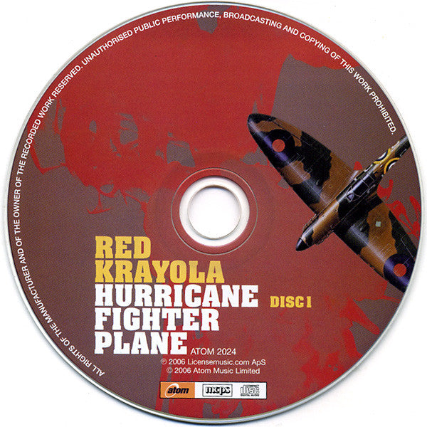 Red Krayola : Hurricane Fighter Plane (2xCD, Comp, Sli)