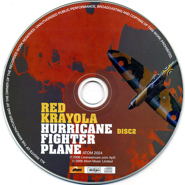 Red Krayola : Hurricane Fighter Plane (2xCD, Comp, Sli)