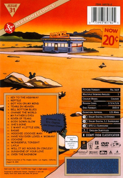 Eric Clapton : One More Car, One More Rider (DVD-V, Copy Prot., Multichannel, PAL, Dol)