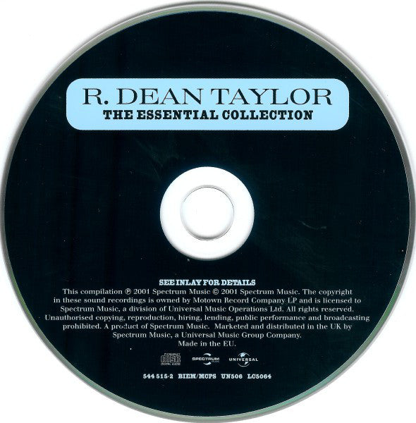R. Dean Taylor : The Essential Collection (CD, Comp)