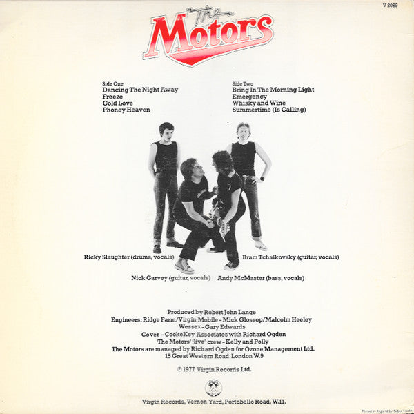 The Motors : 1 (LP, Album)