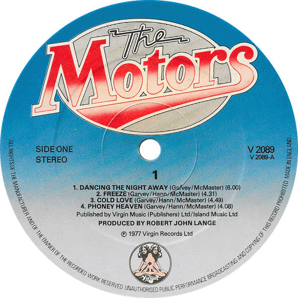 The Motors : 1 (LP, Album)