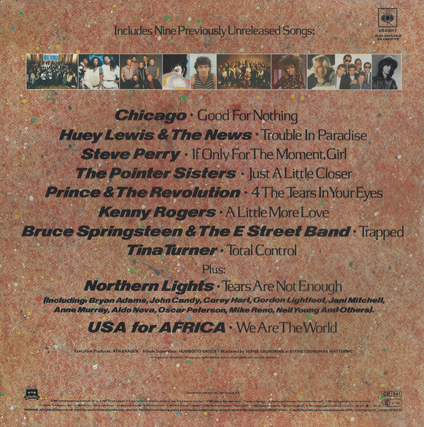 USA For Africa : We Are The World (LP, Album, Gat)