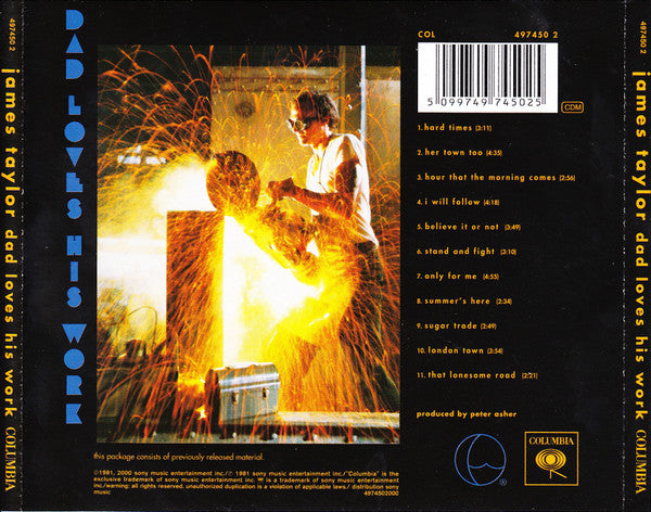 James Taylor (2) : Dad Loves His Work (CD, Album, RE, RM)