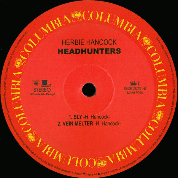 Herbie Hancock : Head Hunters (LP, Album, RE, RM, 180)