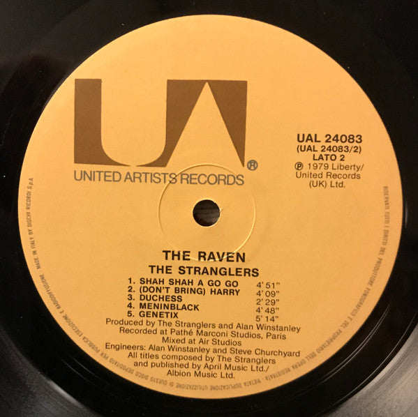 The Stranglers : The Raven (LP, Album, Lam)