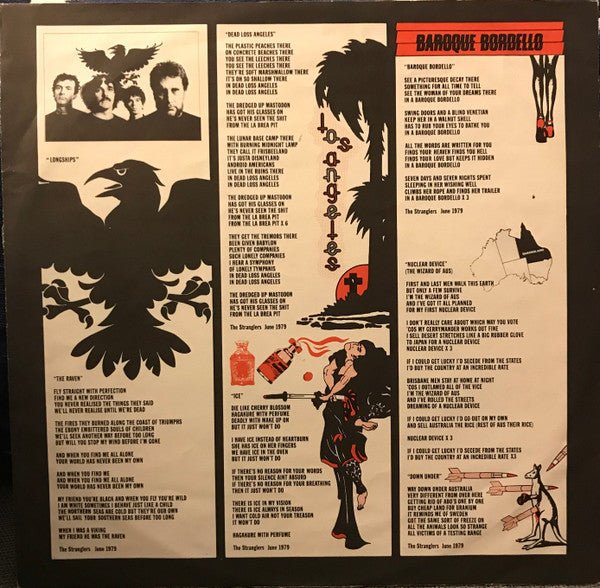 The Stranglers : The Raven (LP, Album, Lam)