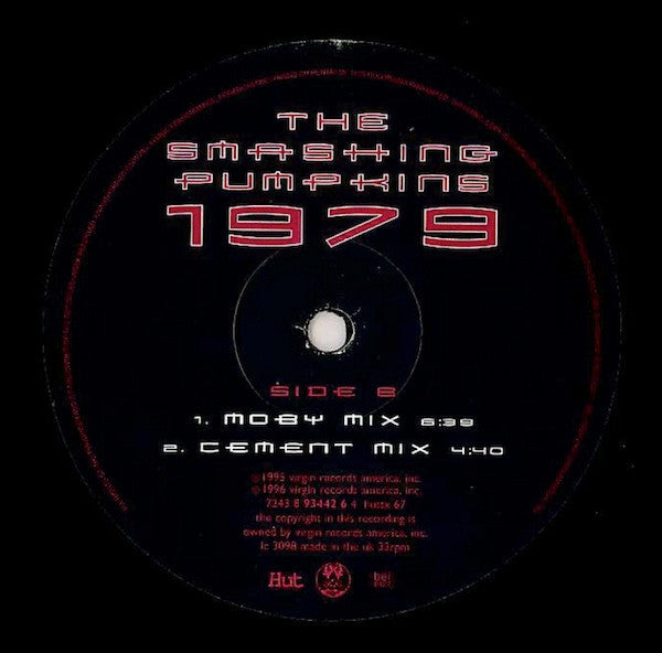 The Smashing Pumpkins : 1979 (Mixes) (12", Single)