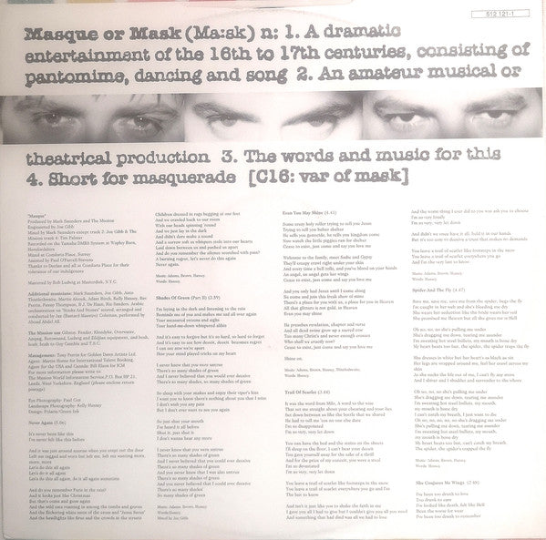 The Mission : Masque (LP, Album, DFI)