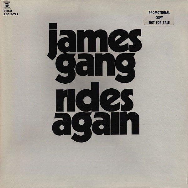 James Gang : James Gang Rides Again (LP, Album, Promo, Gat)