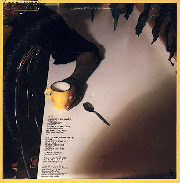 Bobby Womack : Home Is Where The Heart Is (LP, Album, Promo)