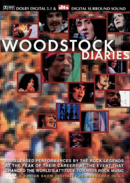 Various : Woodstock Diaries (DVD-V, RM, PAL, Dua)