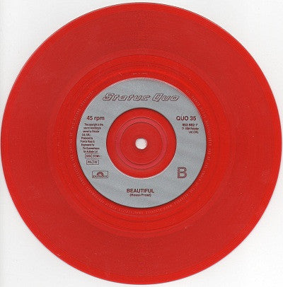 Status Quo : Sherri Don't Fail Me Now (7", Single, Ltd, Cle)