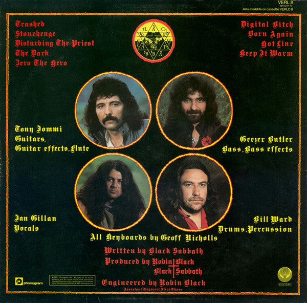 Black Sabbath : Born Again (LP, Album, Pic)