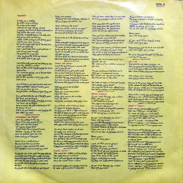 Black Sabbath : Born Again (LP, Album, Pic)