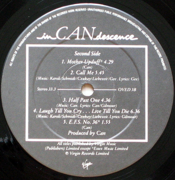 Can : InCANdescence (LP, Comp, Ast)