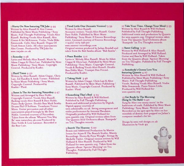 Alice Russell : Under The Munka Moon (CD, Album, Dig)