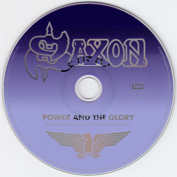 Saxon : Power & The Glory (CD, Album, RE, RM)
