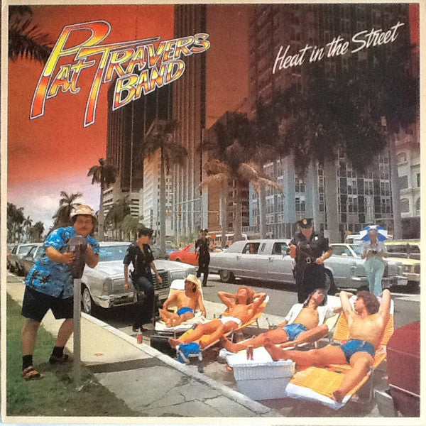 Pat Travers Band : Heat In The Street (LP, Album)
